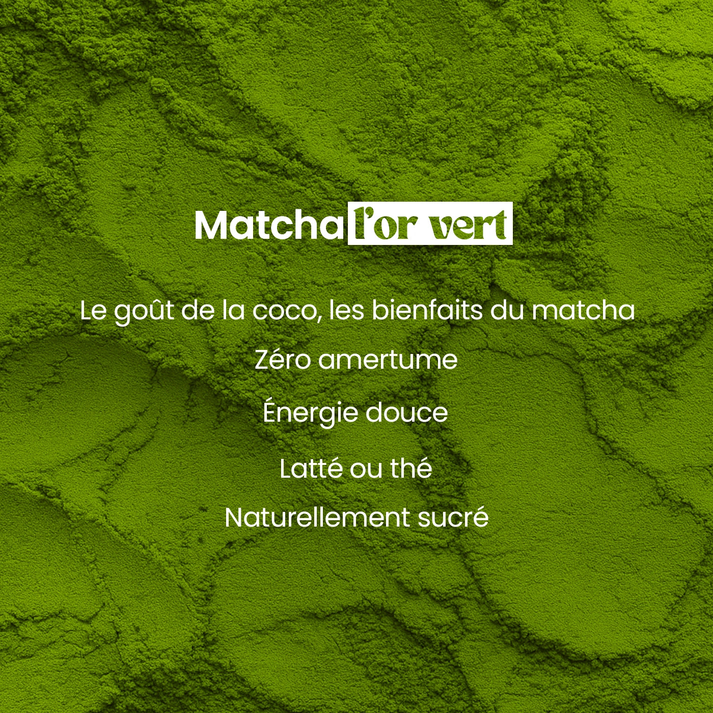 Thé Matcha Coco 80g